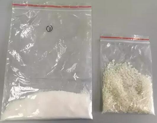 將大米碾碎進行稱量